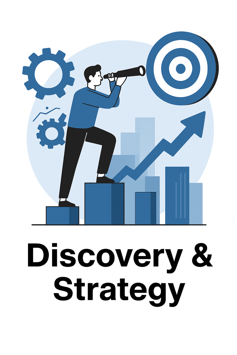 Discovery & Strategy illustration